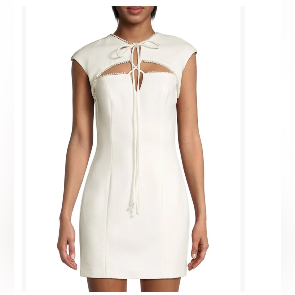 Elliatt Sien White Mini Dress